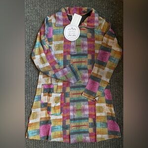 Parsley & Sage Multicolor Zip-Up Top